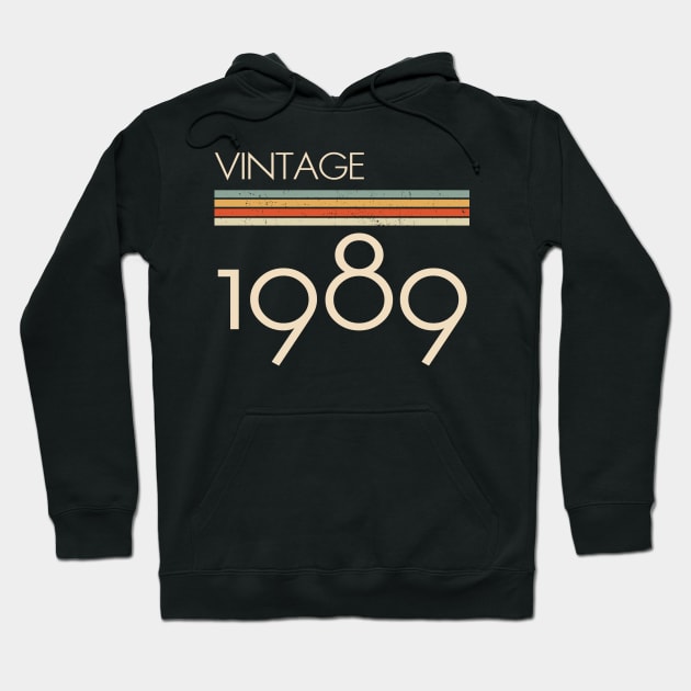 Vintage Classic 1989 Hoodie by adalynncpowell